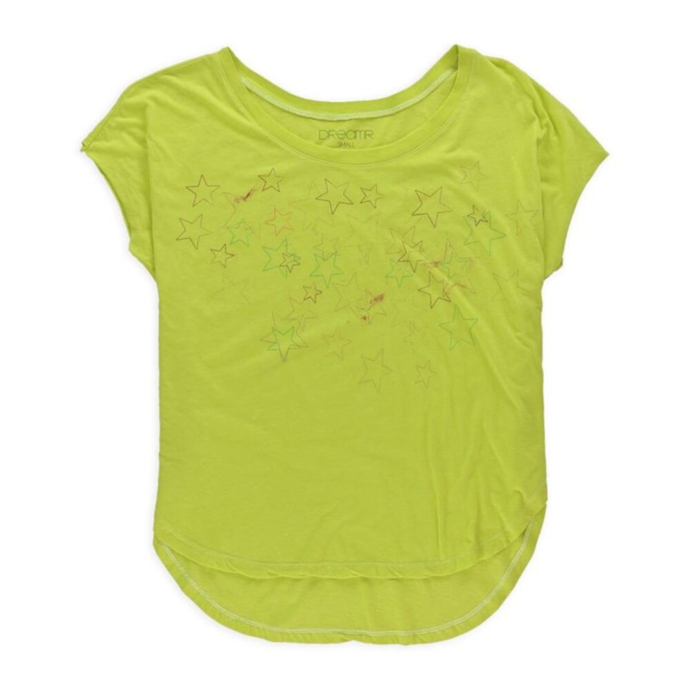 Dreamr Womens Juniors Stars Graphic T-Shirt, NWT